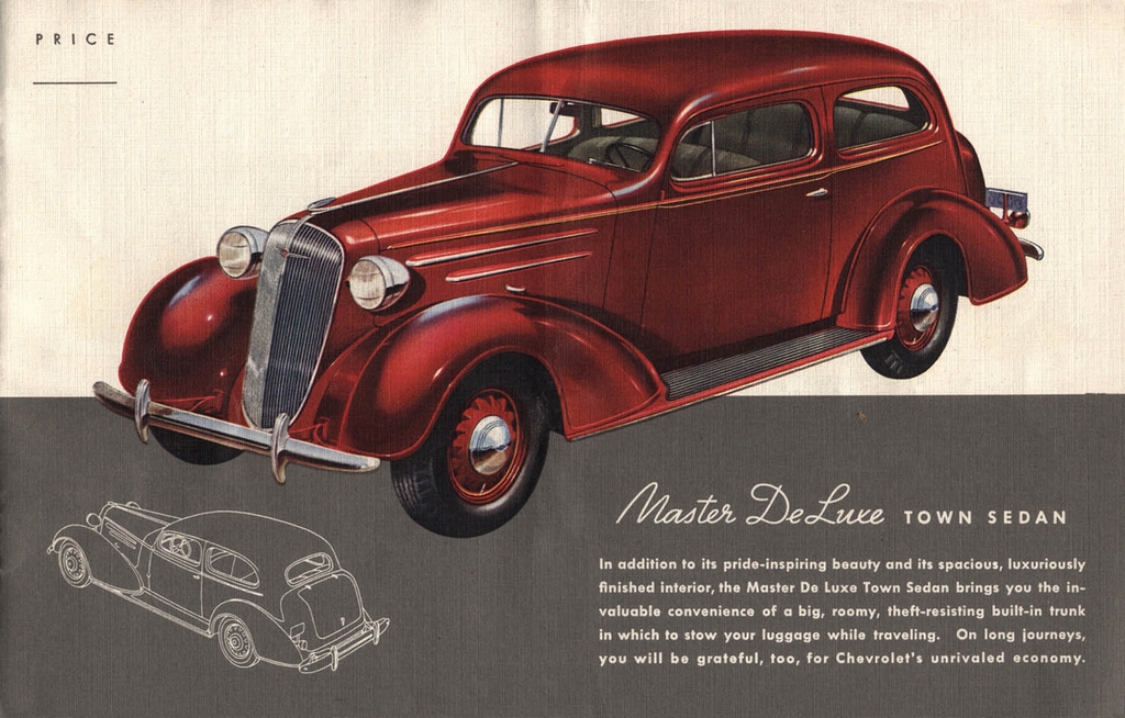 1936 Chevrolet Brochure Page 13